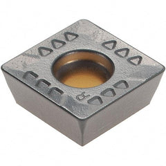 Kennametal - SDPT43 GB2 Grade KCK15 Carbide Milling Insert - TiN/TiCN/Al2O3 Finish, 3/16" Thick, 1/2" Inscribed Circle, 0.8mm Corner Radius - Benchmark Tooling