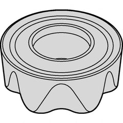 Kennametal - RCGT2006M0 Grade KC725M Carbide Milling Insert - TiN/TiCN/TiN Finish, 1/4" Thick, 20mm Inscribed Circle - Benchmark Tooling