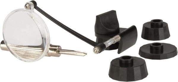 SPI - 7x Magnification, 24 mm Lens Diameter, Singlet Lens Optical Glass Loupe - 1 Lens, 1-1/2 Inch Focal Length - Benchmark Tooling