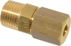 Legris - 4mm OD, Brass Male Connector - 300 Max Working psi, -40 to 210°F, Comp x MBSPT Ends - Benchmark Tooling