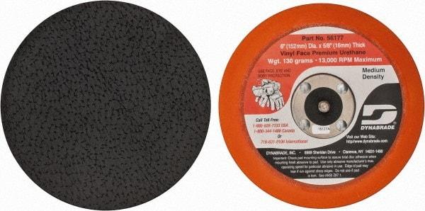 Dynabrade - 6" Diam Adhesive/PSA Disc Backing Pad - Medium Density, 13,000 RPM - Benchmark Tooling