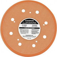 Dynabrade - 8" Diam Adhesive/PSA Disc Backing Pad - Medium Density, 13,000 RPM - Benchmark Tooling