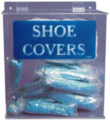 PRO-SAFE - Table and Wall Mount Shoe Cover Dispenser - 11-3/4 Inch Wide x 6 Inch Deep x 13 Inch High - Benchmark Tooling