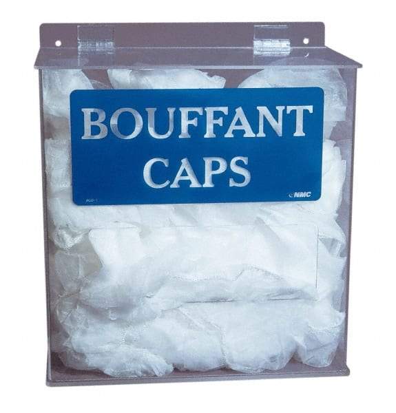 PRO-SAFE - Table and Wall Mount Bouffant Cap Dispenser - 11-3/4 Inch Wide x 6 Inch Deep x 13 Inch High - Benchmark Tooling