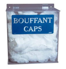 PRO-SAFE - Table and Wall Mount Bouffant Cap Dispenser - 11-3/4 Inch Wide x 6 Inch Deep x 13 Inch High - Benchmark Tooling