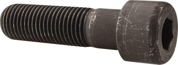 Value Collection - 1-1/4 - 7 UNC Hex Socket Drive, Socket Cap Screw - Alloy Steel, Black Oxide Finish, Partially Threaded, 4-1/2" Length Under Head - Benchmark Tooling