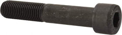 Value Collection - 1-1/4 - 7 UNC Hex Socket Drive, Socket Cap Screw - Alloy Steel, Black Oxide Finish, Partially Threaded, 7" Length Under Head - Benchmark Tooling