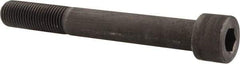 Value Collection - 1-1/4 - 7 UNC Hex Socket Drive, Socket Cap Screw - Alloy Steel, Black Oxide Finish, Partially Threaded, 10" Length Under Head - Benchmark Tooling