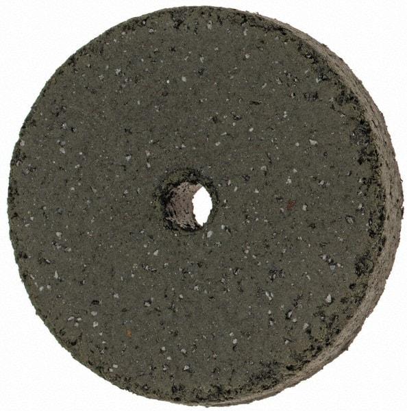 Cratex - 1" Diam x 1/8" Hole x 3/16" Thick, Surface Grinding Wheel - Coarse Grade - Benchmark Tooling