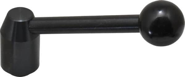 J.W. Winco - M12 x 1.75, 19mm Hub Diam, Steel Tapped Insert Adjustable Clamping Handle - Benchmark Tooling