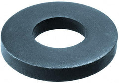 Gibraltar - M22 Screw, Steel Standard Flat Washer - 23mm ID x 50mm OD, 8mm Thick, Black Phosphate Finish - Benchmark Tooling