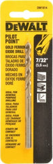 DeWALT - 7/32" Cobalt, 135° Point, Straight Shank Maintenance Drill Bit - Benchmark Tooling