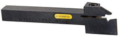 Kennametal - A4SC, Left Hand Cut, 1.063" Max Workpc Diam, A4..15.. Insert, Indexable Cutoff Toolholder - 0.532 Max Depth of Cut, 13mm Shank Width, 13mm Shank Height, 114mm OAL - Benchmark Tooling