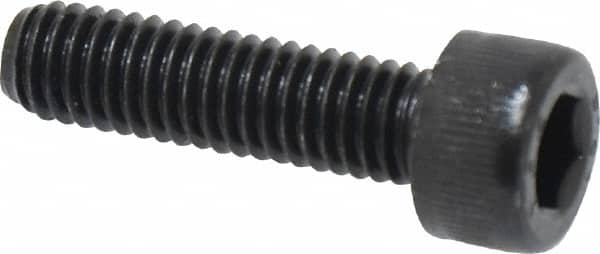 Value Collection - M6x1.00 Metric Coarse Hex Socket Drive, Socket Cap Screw - Grade 12.9 Alloy Steel, Black Oxide Finish, Fully Threaded, 22mm Length Under Head - Benchmark Tooling