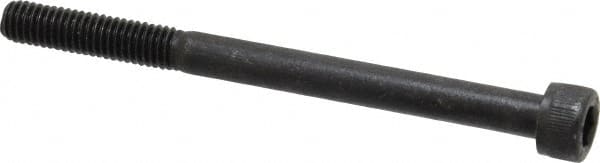Value Collection - M6x1.00 Metric Coarse Hex Socket Drive, Socket Cap Screw - Grade 12.9 Alloy Steel, Black Oxide Finish, Partially Threaded, 75mm Length Under Head - Benchmark Tooling