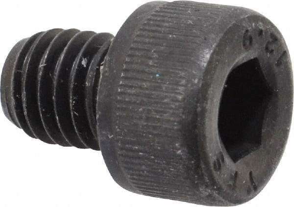 Value Collection - M8x1.25 Metric Coarse Hex Socket Drive, Socket Cap Screw - Grade 12.9 Alloy Steel, Black Oxide Finish, Fully Threaded, 10mm Length Under Head - Benchmark Tooling