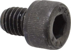 Value Collection - M8x1.25 Metric Coarse Hex Socket Drive, Socket Cap Screw - Grade 12.9 Alloy Steel, Black Oxide Finish, Fully Threaded, 10mm Length Under Head - Benchmark Tooling