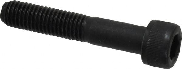 Value Collection - M10x1.50 Metric Coarse Hex Socket Drive, Socket Cap Screw - Grade 12.9 Alloy Steel, Black Oxide Finish, Partially Threaded, 55mm Length Under Head - Benchmark Tooling