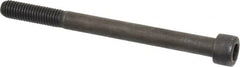 Value Collection - M10x1.50 Metric Coarse Hex Socket Drive, Socket Cap Screw - Grade 12.9 Alloy Steel, Black Oxide Finish, Partially Threaded, 120mm Length Under Head - Benchmark Tooling