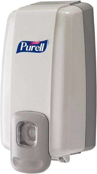 PURELL - 1000 mL Foam Hand Sanitizer Dispenser - ABS Plastic, Hanging, Gray - Benchmark Tooling