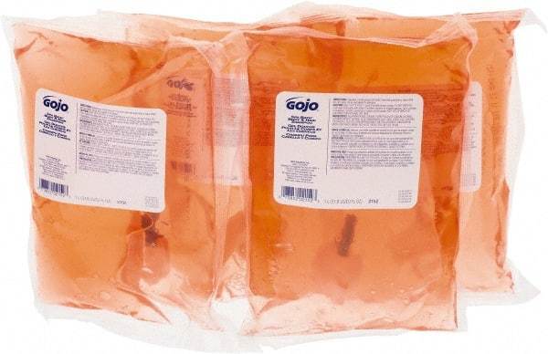 GOJO - 1,000 mL Bag-in-Box Refill Citrus Floral Hair & Body Wash - Orange, For Use with 2130-06 - Benchmark Tooling