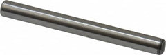 Value Collection - 3mm Diam x 30mm Pin Length Alloy Steel Standard Dowel Pin - C 58-62 Hardness, 3,340 Lb Breaking Strength, 1 Rounded End - Benchmark Tooling