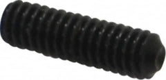 Value Collection - #4-48 UNF, 3/8" OAL, Cup Point Set Screw - Alloy Steel, 0.05" Key - Benchmark Tooling