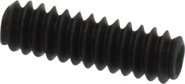 Value Collection - #6-32 UNC, 7/16" OAL, Cup Point Set Screw - Alloy Steel, 1/16" Key - Benchmark Tooling