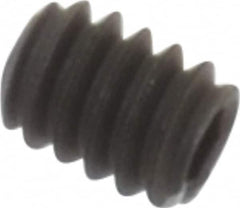 Value Collection - M2.0x0.40 Metric Coarse, 2.5mm OAL, Cup Point Set Screw - Grade 14.9 (45H) Alloy Steel, 0.9mm Key - Benchmark Tooling