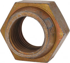 Made in USA - 1-1/2 - 6 UNC Grade L9 Hex Lock Nut with Distorted Thread - Benchmark Tooling