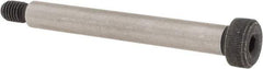 Value Collection - 10mm Shoulder Diam x 80mm Shoulder Length, M8x1.25 Metric Coarse, Hex Socket Shoulder Screw - 12.9 Alloy Steel, Uncoated, 6.78 to 7mm Head Height x 15.73 to 16mm Head Diam - Benchmark Tooling