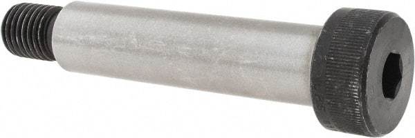 Value Collection - 20mm Shoulder Diam x 80mm Shoulder Length, M16x2 Metric Coarse, Hex Socket Shoulder Screw - 12.9 Alloy Steel, Uncoated, 13.73 to 14mm Head Height x 29.67 to 30mm Head Diam - Benchmark Tooling