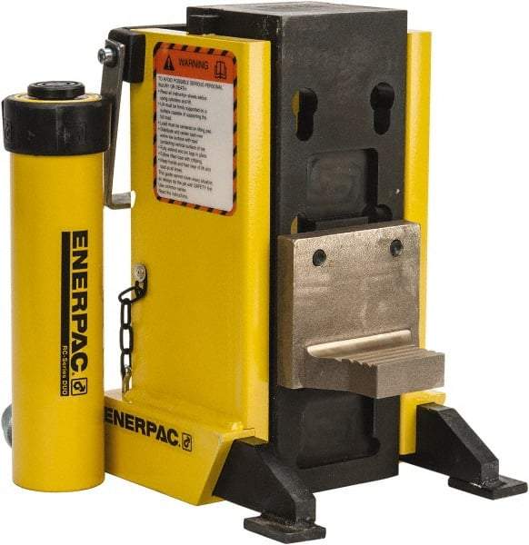 Enerpac - 8.5 Ton, 5.39" Stroke, 13.7 Cu In Oil Capacity, Portable Hydraulic Machine Lift Cylinder - 13.7 Cu In Oil Capacity - Benchmark Tooling