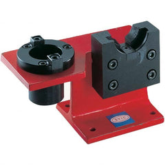 Techniks - Tool Holder Tightening Fixtures Compatible Taper: CAT40 Number of Positions: 2 - Benchmark Tooling