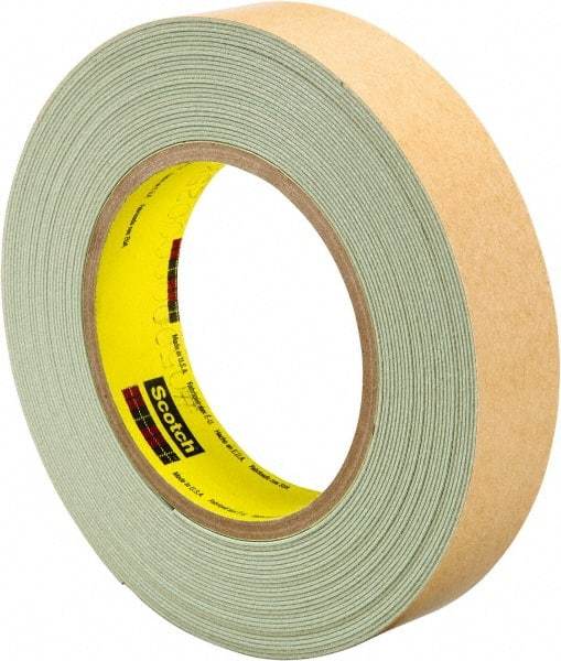 3M - 1" Wide x 10 Yd Long Green Rubber Masking Tape - Series 60894, 33 mil Thick, 25 In/Lb Tensile Strength - Benchmark Tooling