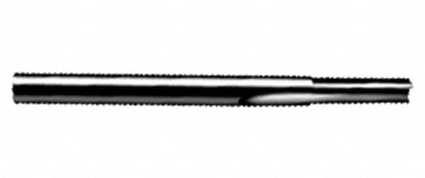 Onsrud - 3/16" Diam, 1/4" Shank Diam, 5/8" Length of Cut, 1 Flute Single Edge Straight Router Bit - 2" Overall Length, Right Hand Cut, Solid Carbide - Benchmark Tooling