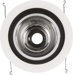 Cooper Lighting - 7-1/4 Inch Wide, Water Resistant, White Fixture Baffle Trim - Metal, UL/cUL Wet Location Listed - Benchmark Tooling