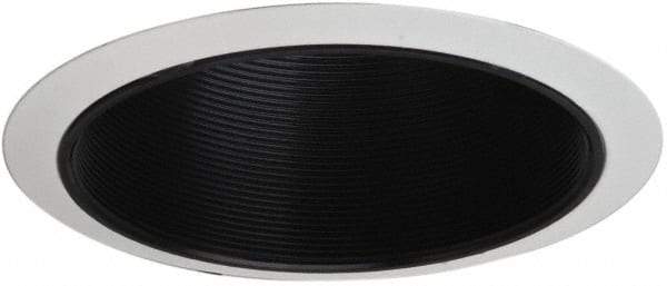 Cooper Lighting - 7-1/4 Inch Wide, Water Resistant, White Fixture Baffle Trim - Metal, UL/cUL Wet Location Listed - Benchmark Tooling
