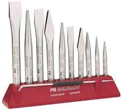 Value Collection - 5-1/8" OAL x 13/64" Blade Width Cross Chisel - 25/64" Stock - Benchmark Tooling