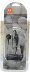 Motorola - GT Series, Push to Talk Microphone Earpiece with Microphone - Black, Use with Spirit Series GT Radios - Benchmark Tooling