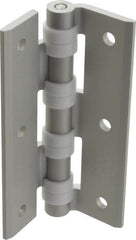 Sugatsune - 2-9/16" Long x 2-3/8" Wide x 9/64" Thick, Cabinet Hinge - Aluminum, Aluminum Finish - Benchmark Tooling