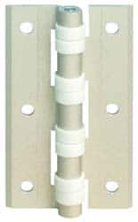 Sugatsune - 2-9/16" Long x 2-3/8" Wide x 9/64" Thick, Aluminum Cabinet Hinge - Aluminum, Aluminum Finish - Benchmark Tooling