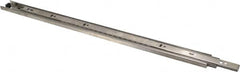 Sugatsune - 21-21/32" Slide Length, 22" Travel Length, Stainless Steel Ball Bearing Slide - 68 Lb Capacity at Full Extension - Benchmark Tooling