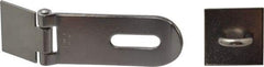 Sugatsune - 5" Long x 1-1/2" Wide, Weld-on Hasp - Stainless Steel - Benchmark Tooling