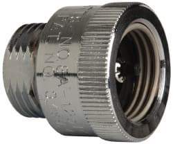 Watts - 125 Max psi, Chrome Plated Brass, Hose Connection Vacuum Breaker - EPDM Seal, Stainless Steel Spring, FIP X Hose End Connections - Benchmark Tooling