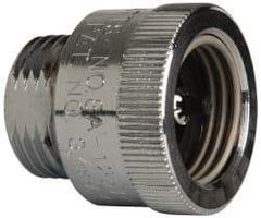 Watts - 125 Max psi, Chrome Plated Brass, Hose Connection Vacuum Breaker - EPDM Seal, Stainless Steel Spring, FIP X Hose End Connections - Benchmark Tooling