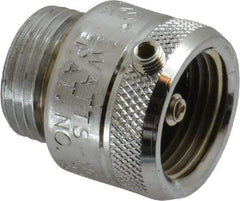 Watts - 125 Max psi, Chrome Plated Brass, Hose Connection Vacuum Breaker - EPDM Seal, Stainless Steel Spring, FIP X Hose End Connections - Benchmark Tooling