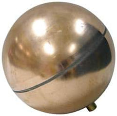 Watts - Metal Floats Diameter (Inch): 12 Connection Type: External Thread - Benchmark Tooling