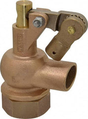 Watts - 1" Pipe, Bronze, Mechanical Float Valve - 165 psi, FPT x FPT End Connections - Benchmark Tooling