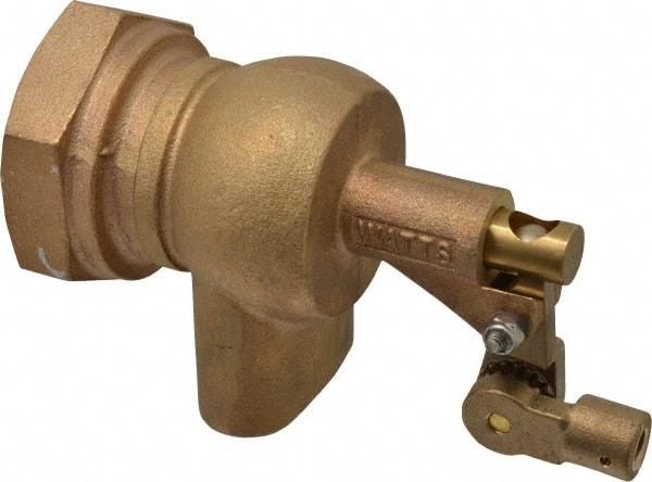 Watts - 2" Pipe, Bronze, Mechanical Float Valve - 165 psi, FPT x OVAL End Connections - Benchmark Tooling